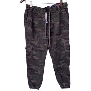 Sundry Camo Army Drawstring Jogger Size S NWT